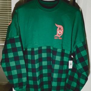 Disney Parks Women’s Christmas Spirit Jersey NWT